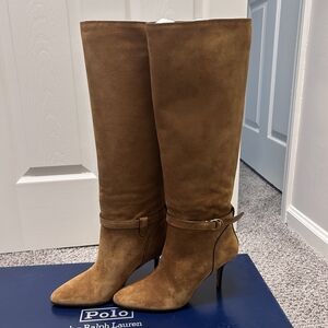 Polo by Ralph Lauren Women's Maple Suede Heeled Boots